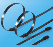 Stainless Steel Epoxy Coated Cable Ties-Ball Lock Type 2
