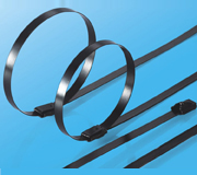 Stainless Steel Epoxy Coated Cable Ties-Ball Lock Type 3